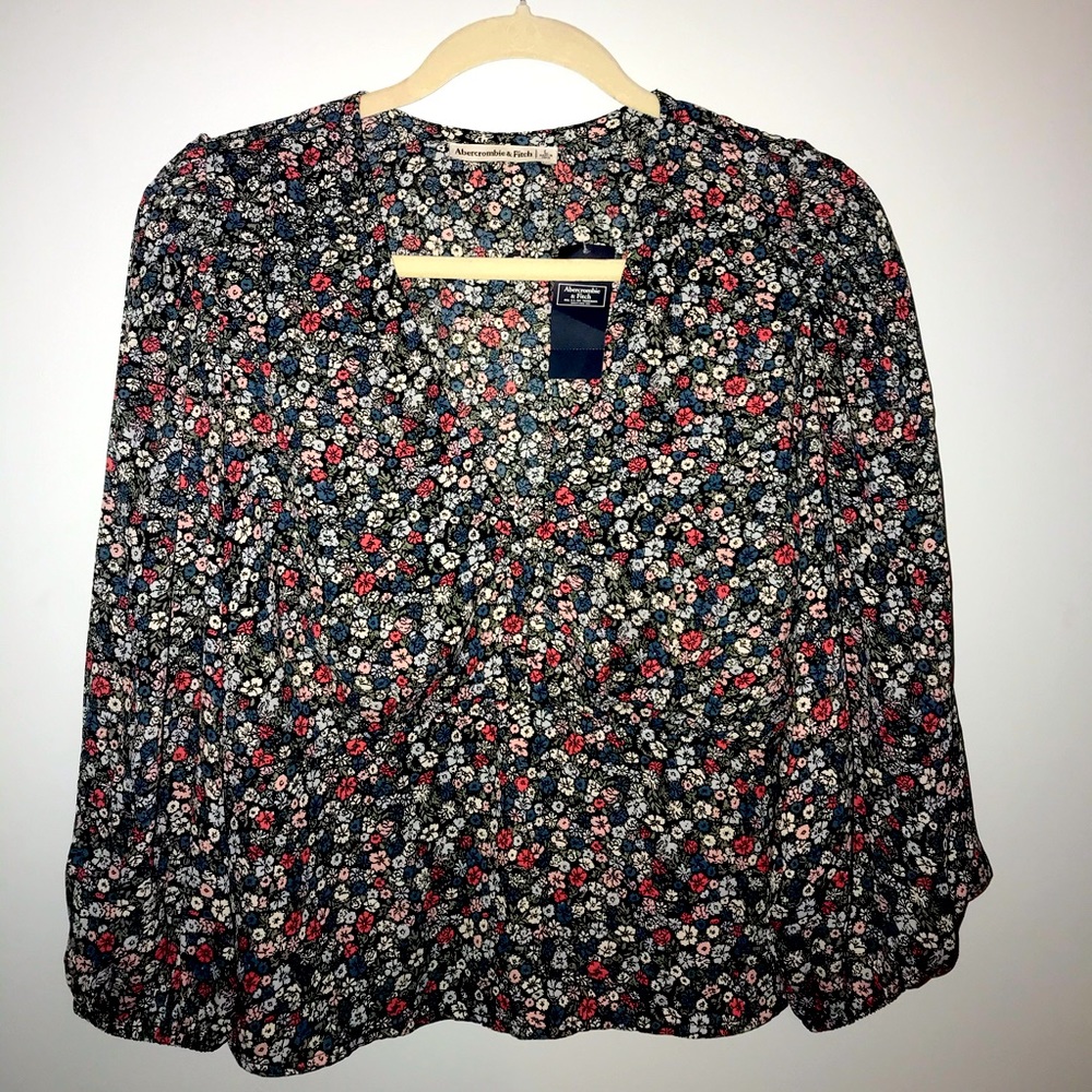 Abercrombie & Fitch Floral Blouse
